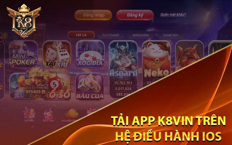 Tải App K8vin Trên Hệ Điều Hành IOS